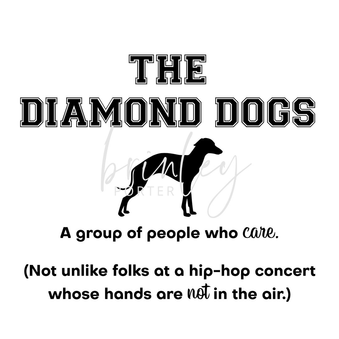 Diamond Dogs PNG & SVG (new!) - Etsy