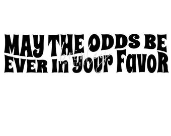 NEU: May The Odds PNG & SVG