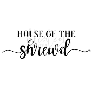 House of the Shrewd PNG & SVG (new!)