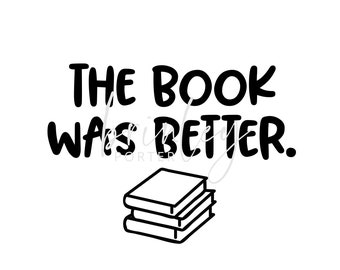 The Book Was Better PNG