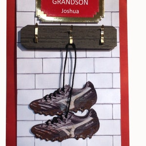 Gepersonaliseerde modderige voetbalschoenen - voetballiefhebber - voetbalschoenen - ideaal voor enthousiaste voetballers