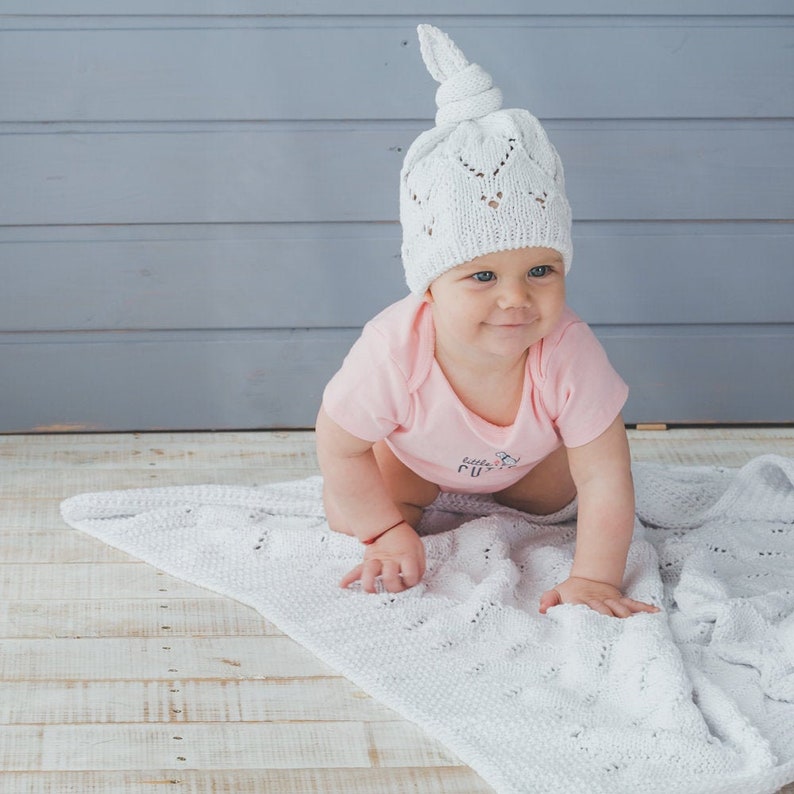 Custom Baby Blanket Swaddle Blanket Set Cotton Knit Blanket Etsy