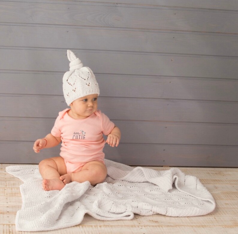 Custom Baby Blanket Swaddle Blanket Set Cotton Knit Blanket Etsy