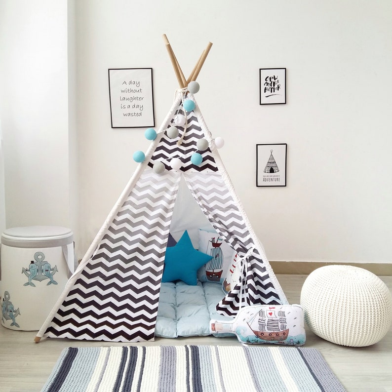 Pouf Floor cushion Ottoman Footstool Floor pillow Pouf ottoman Nursery decor Kids room decor Bedroom decor Pouf Knit Pouf for baby