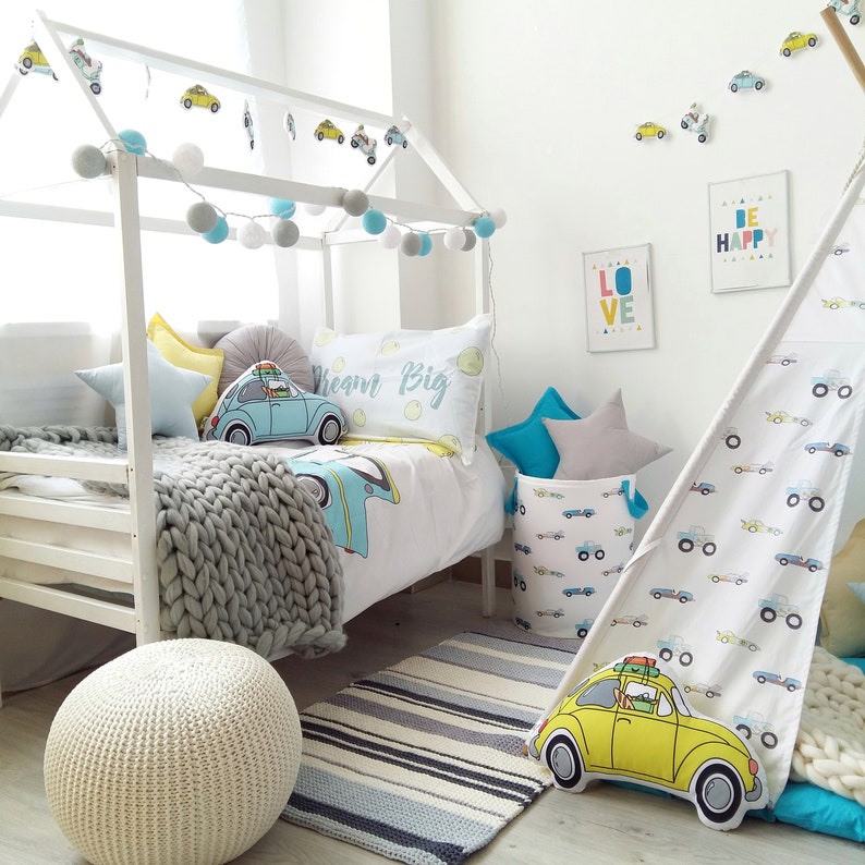 Pouf Floor cushion Ottoman Footstool Floor pillow Pouf ottoman Nursery decor Kids room decor Bedroom decor Pouf Knit Pouf for baby