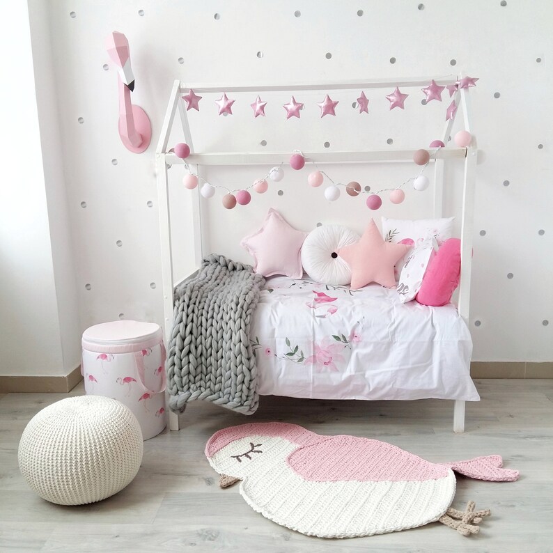 Girls Room Rug Braided Rug Baby Play Mat Etsy Norway