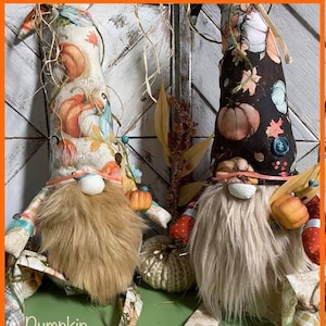 Pumkpin Gnomes for anytime of year