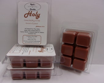 Holy Wax Melt ~ All Natural Soy Wax ~ Cassia, Myrrh, Cinnamon Bark & Calamus Essential Oils ~ 2.5 oz