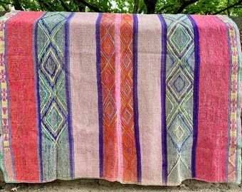 Hand woven peruvian blanket hotsell