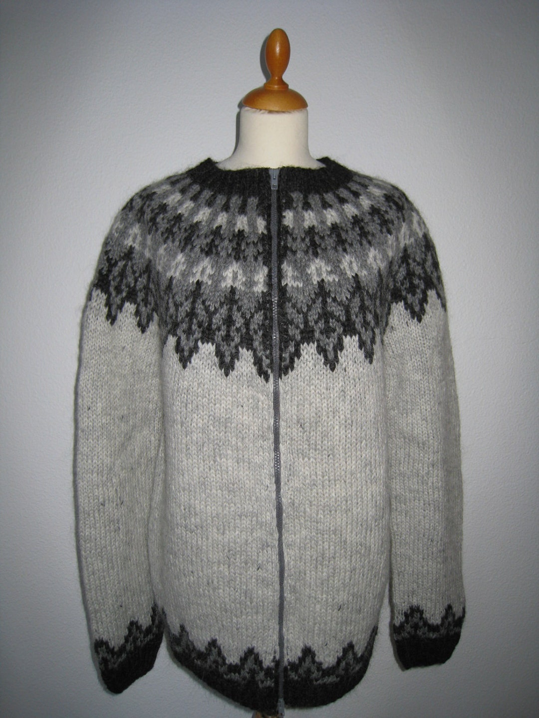 Handmade Icelandic Wool Sweater or lopapeysa as We Call It - Etsy