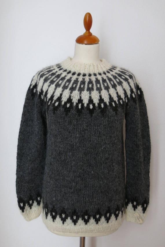 Handmade Icelandic Wool Sweater or lopapeysa as We Call It | Etsy