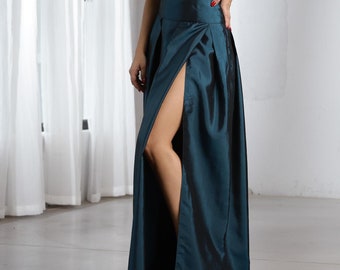Circle Skirt Long Evening Taffeta Skirts Long Taffeta Skirt