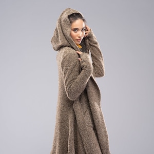 Long Sweater Coat Etsy