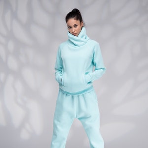Women Tracksuit, Two Piece Sweatshirt and Pants, Jogger Set, Activewear for Women, Loungewear Set, Sport Suit