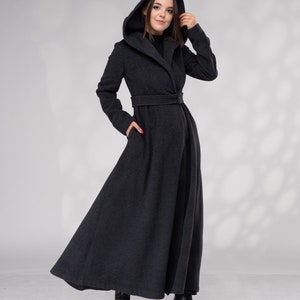 Fit and Flare Puffer Coat - Etsy