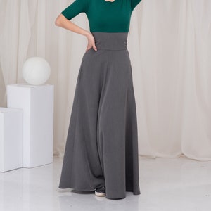 Edwardian Skirt, Victorian Walking Skirt, Maxi Skirt Women, High Waist Skirt, Long Skirt, Floor Length Skirt