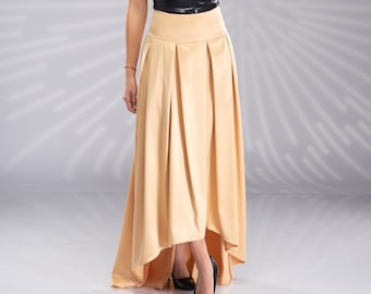 DGSHIRLDJO Jupe En Satin Pour Femme Jupe élégante Coupe A