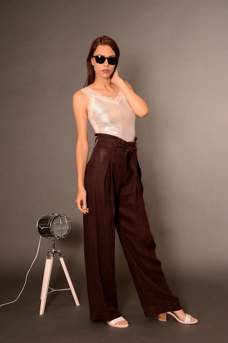 high waisted summer pants