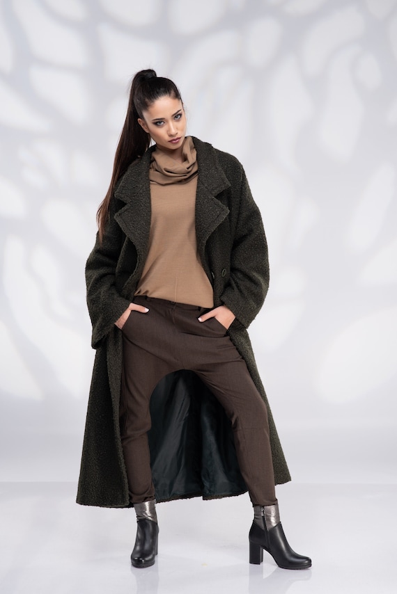 Buy Oversized Coat, Wool Coat, Coats Women, Plus Size Coats Online