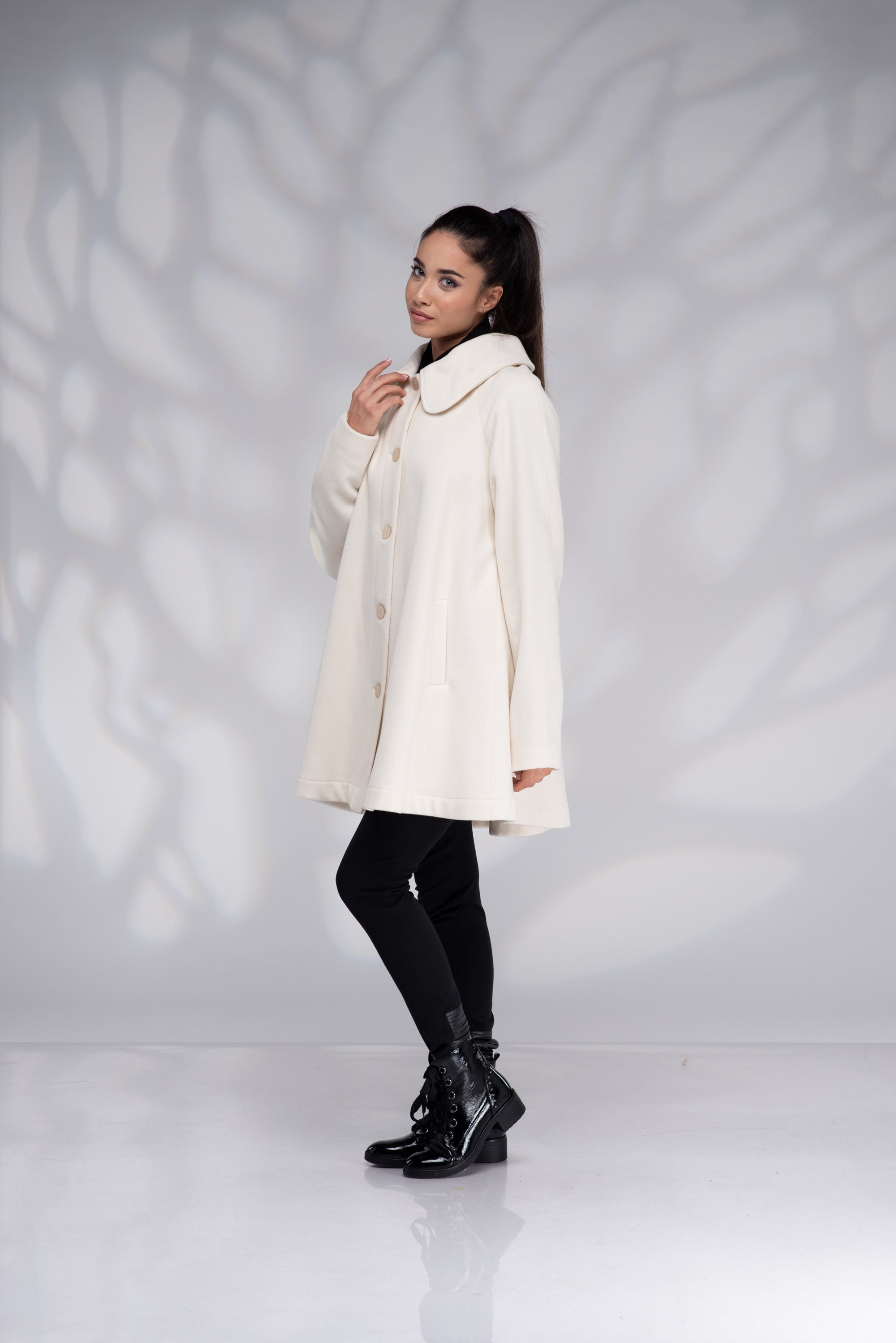 Plus Size Women's Winter Coats - Plus Size Swing Coats for Women - The  Untidy Closet