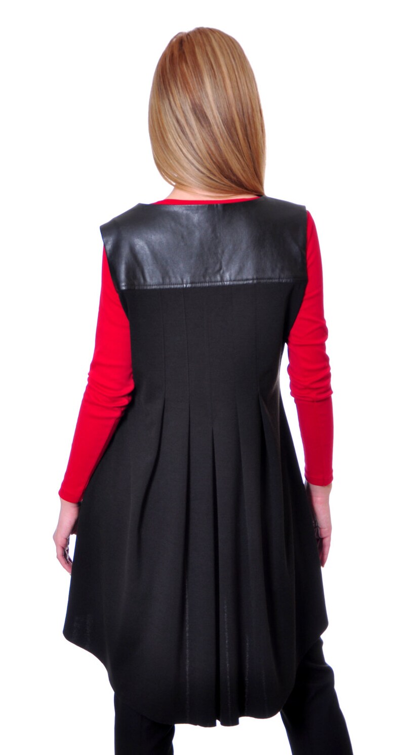 Leather Tunic Dress
