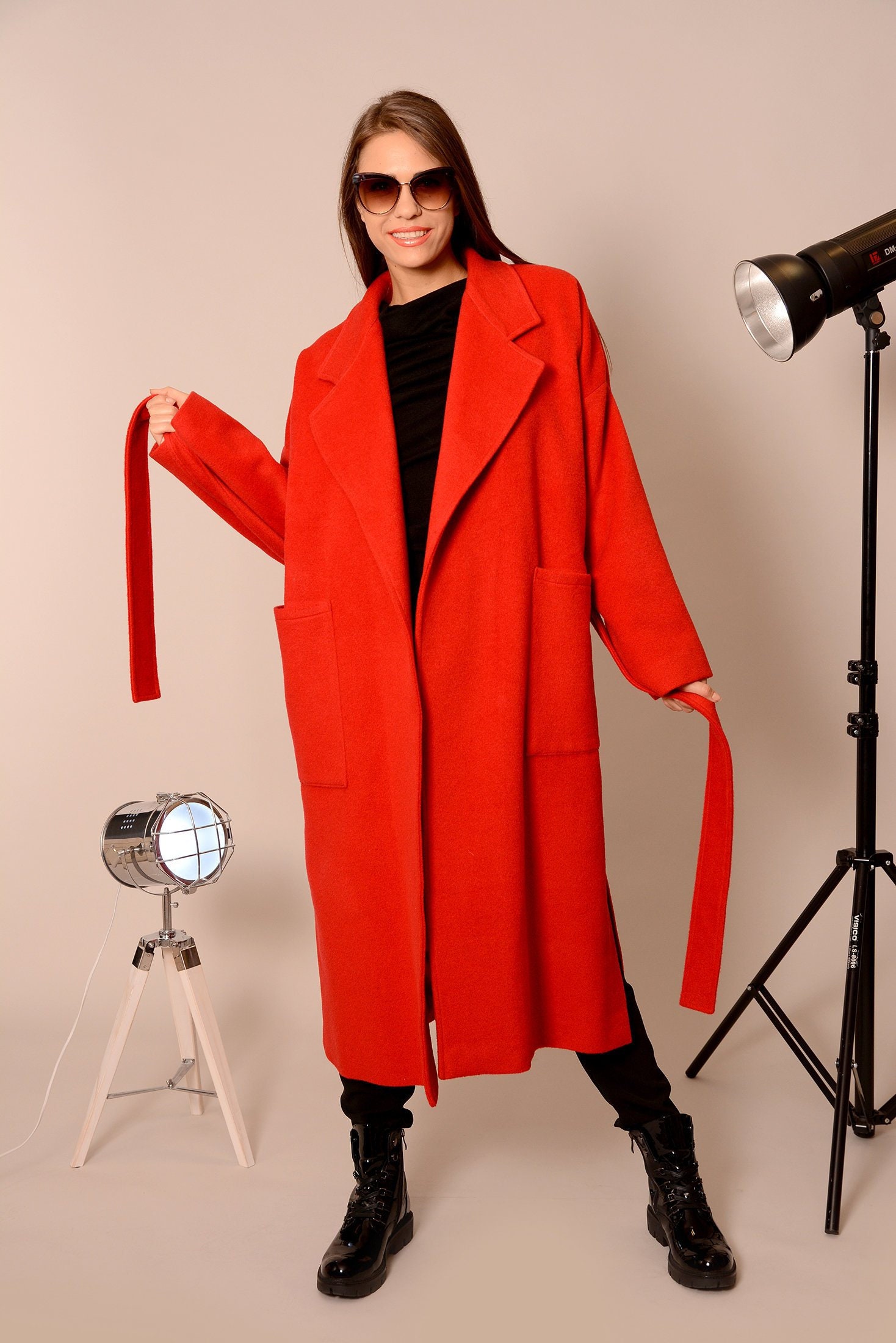 Wool Coat Coats Women Plus Size Coat 
