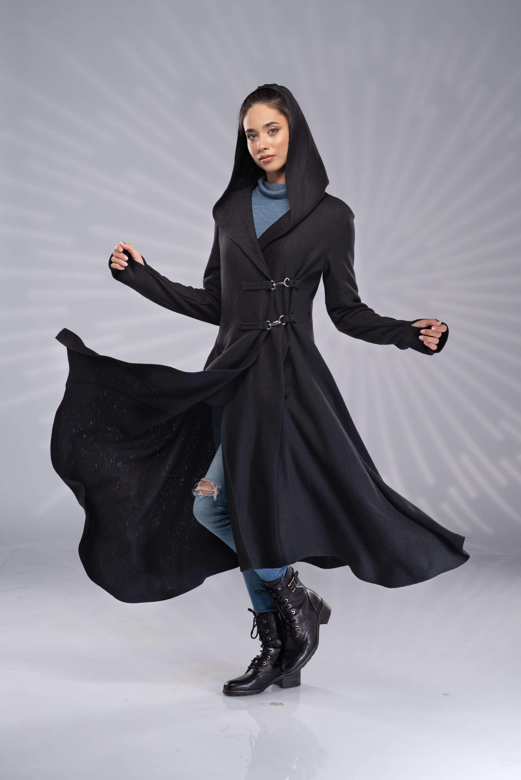 Witch Coat Wool - Etsy