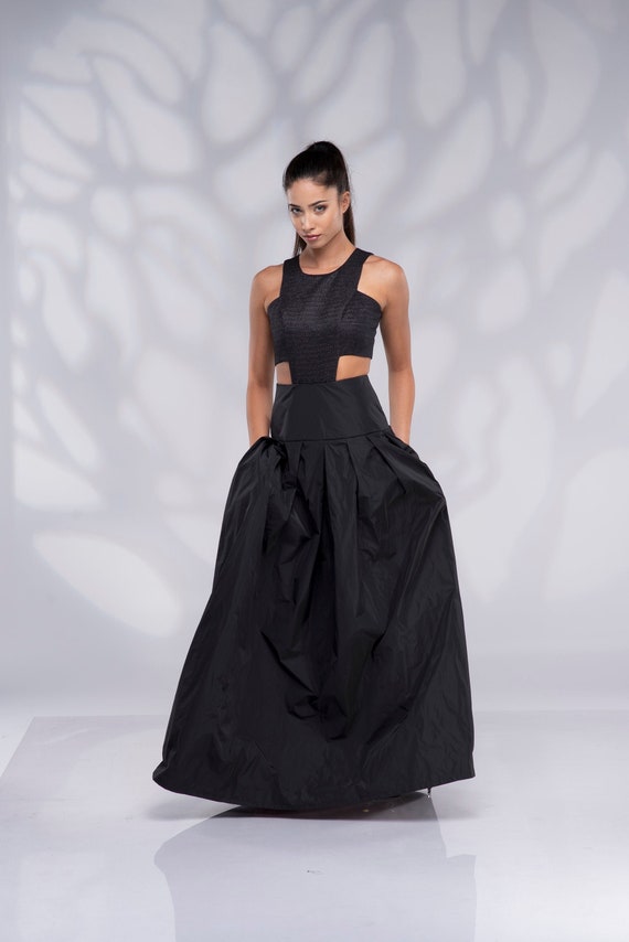 High waisted hot sale maxi skirt wedding