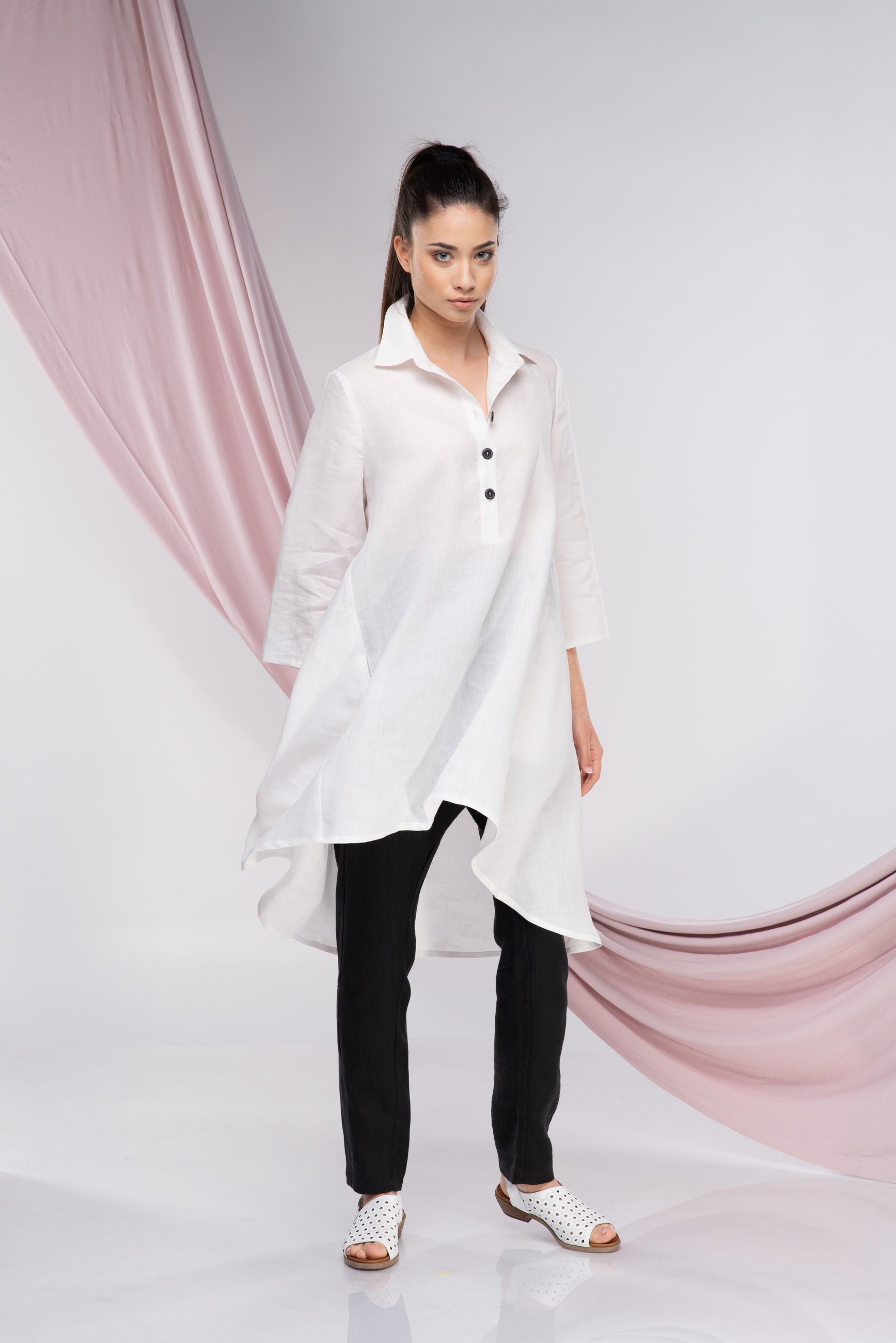 トップス journal standard luxe SUD LINEN TUNIC journal standard luxe SUD LINEN TUNIC