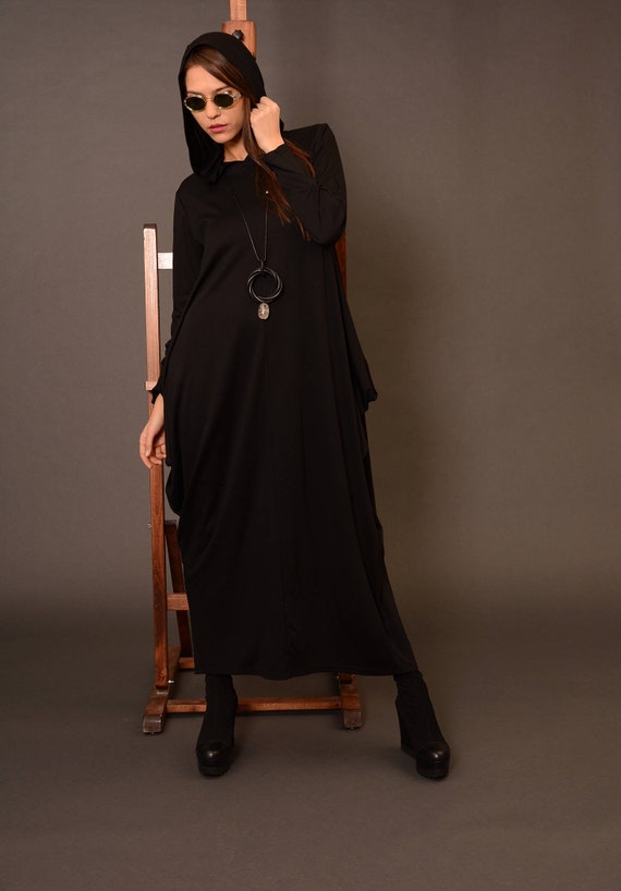 hoodie maxi dress plus size