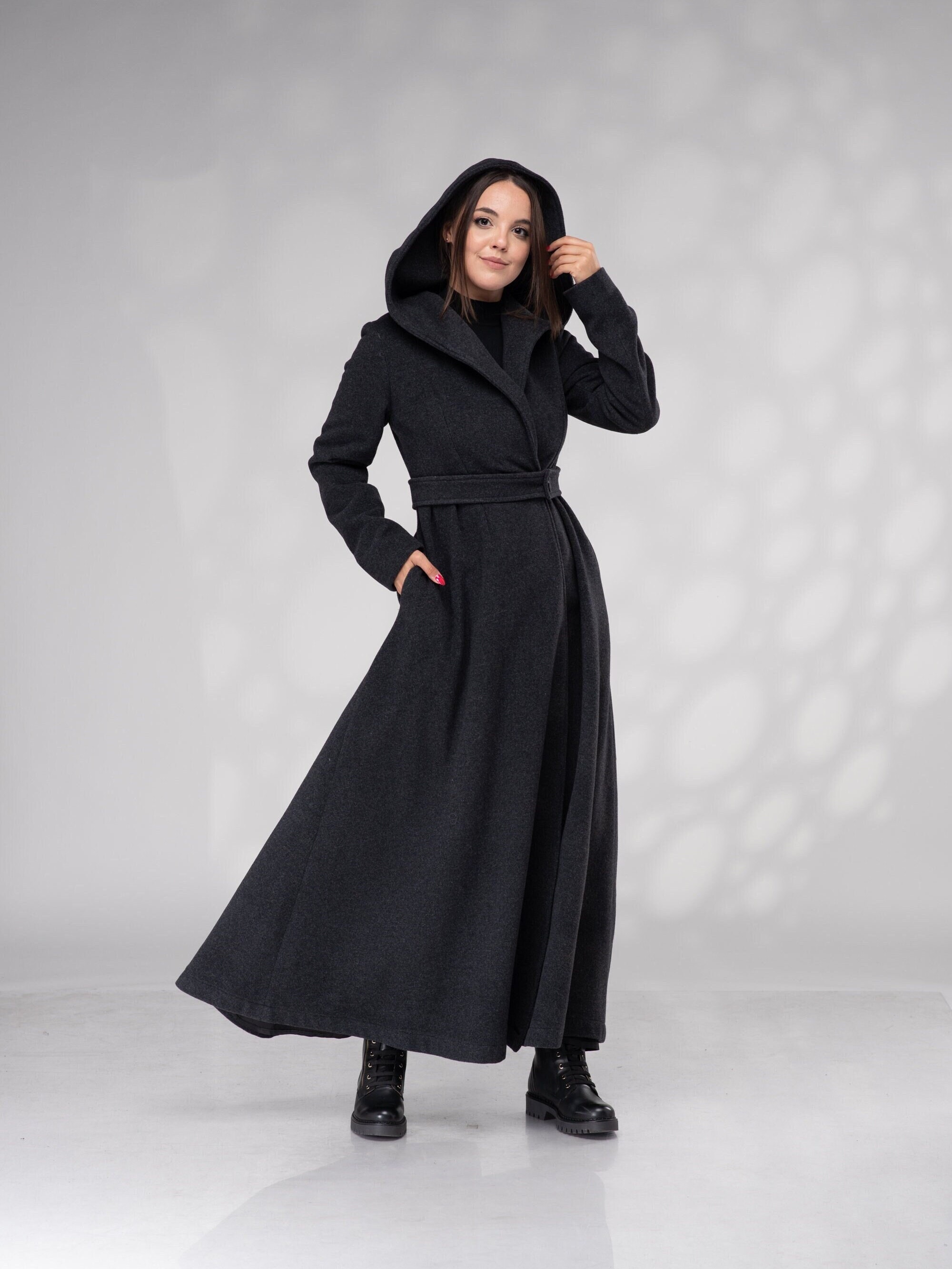 Fit and Flare Puffer Coat - Etsy