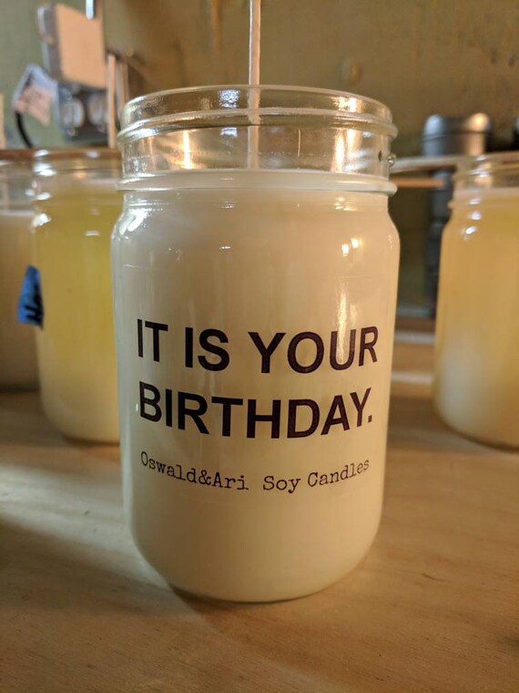 It Is Your Birthday Office Inspired Birthday Cake Scented Etsy