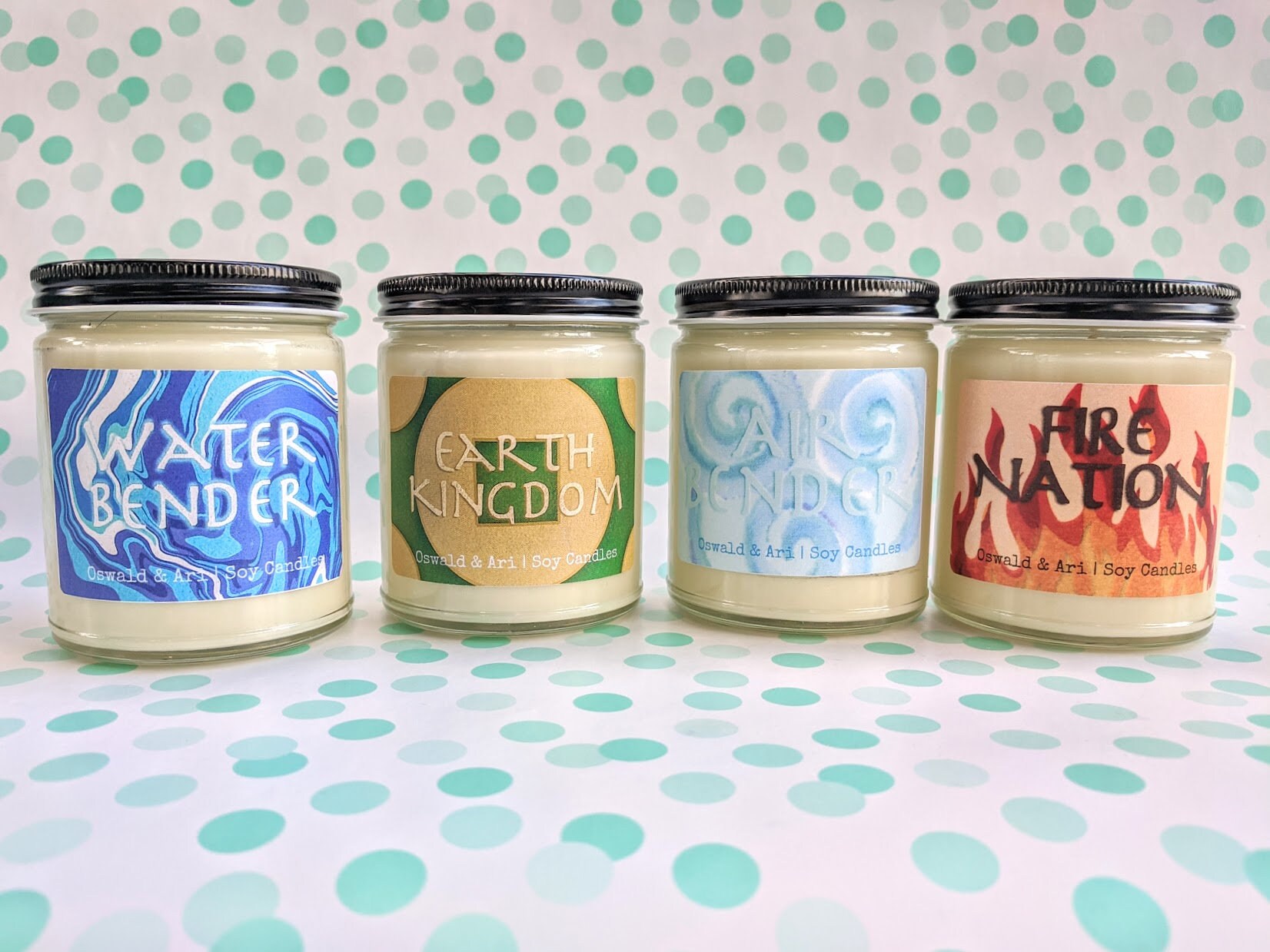 Avatar The Last Airbender Inspired Soy Candles | Soy Wax Candles | AT…