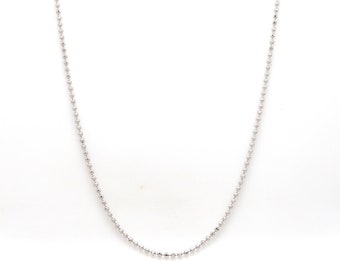 Plain Platinum Balls Chain JL PT 755