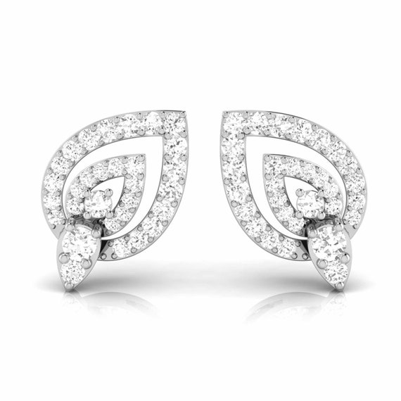 Platinum jewellery best sale earrings