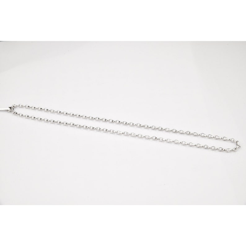 Pear Linked Platinum Chain JL PT CH 831 image 3