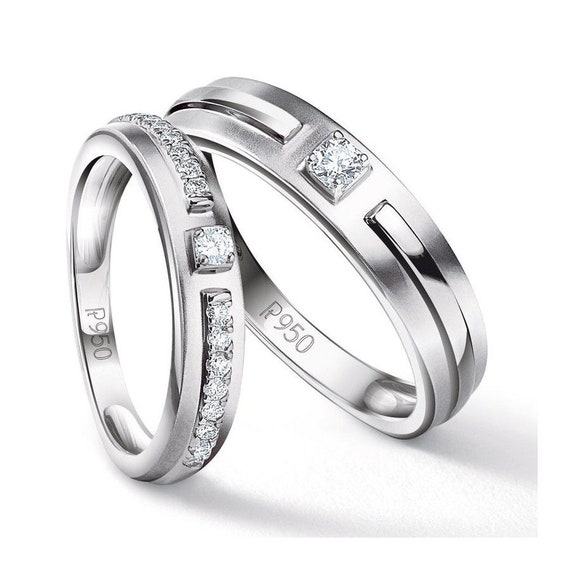 Platinum Love Bands For Couple 2024 | citybeef.com