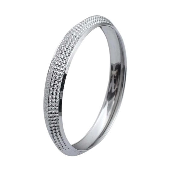 Uni-sex Broad Platinum Kada JL PTB 619 - Etsy