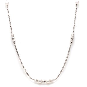 Platinum Chain with Pearls JL PT CH 651
