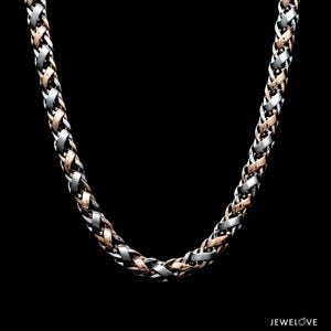 Hommes de platine | Chaîne lourde en platine 5,5 mm pour homme JL PT CH 1367