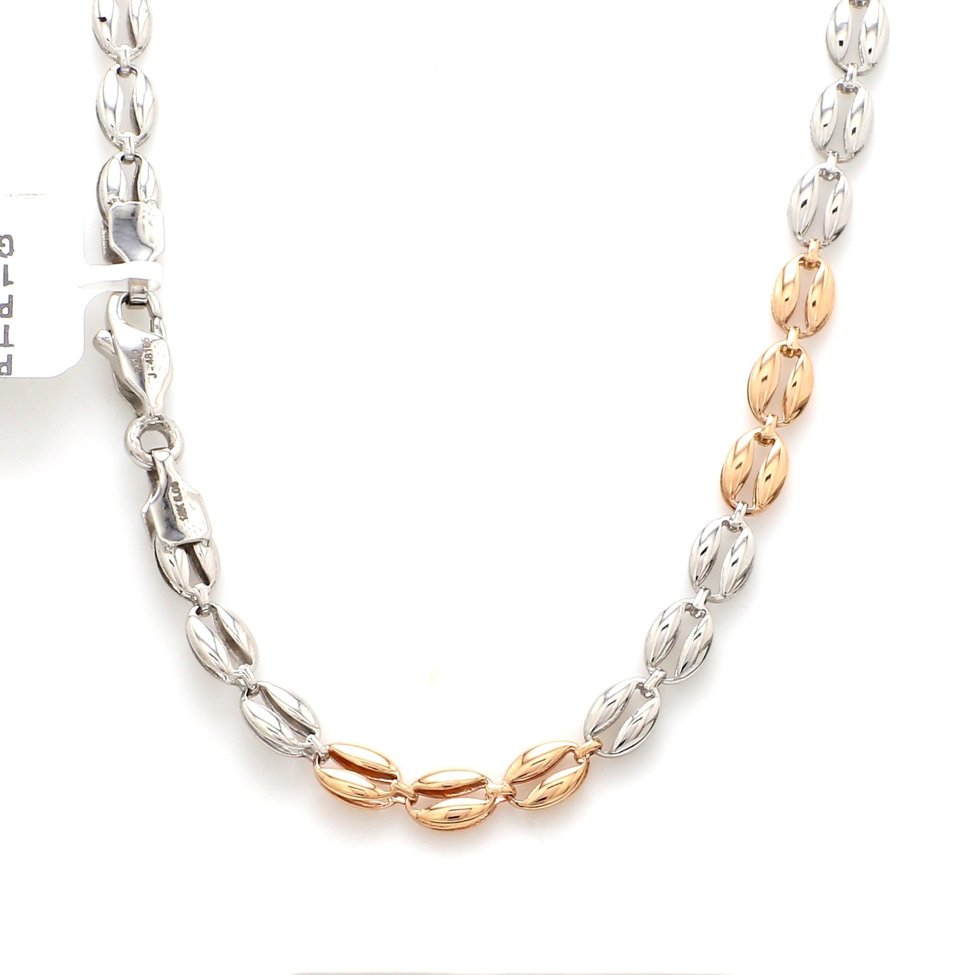 Platinum gold best sale necklace