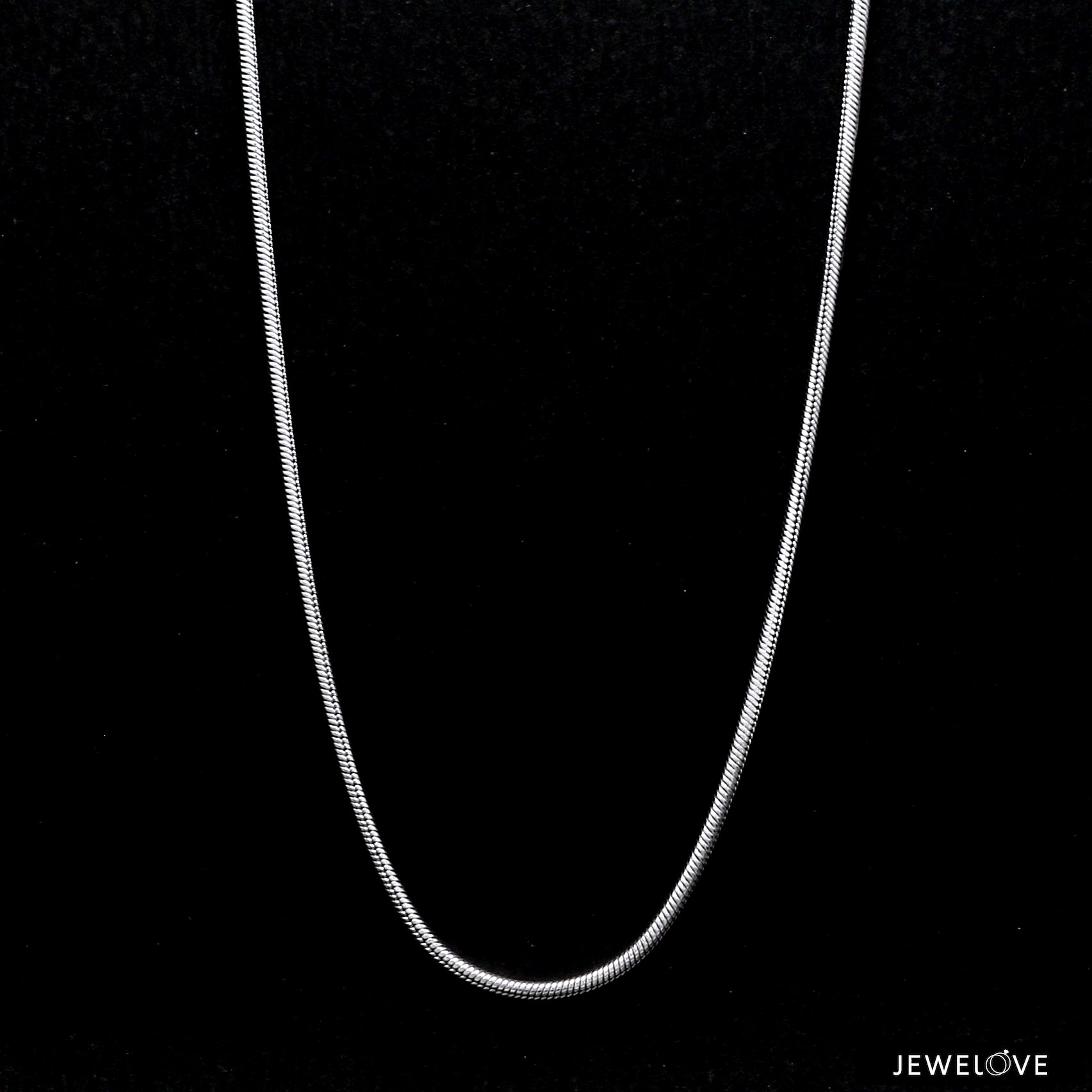 Platinum on sale snake chain