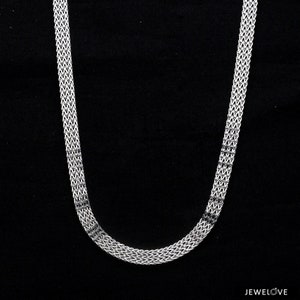 Chaîne en platine de 4,5 mm pour homme JL PT CH 1191
