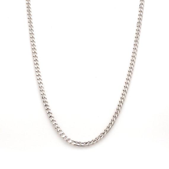 Japanese Platinum Curb Chain for Men JL 