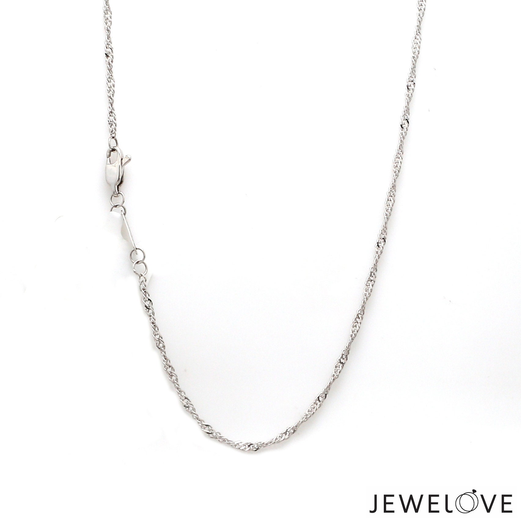 な*か様 platinum .9995 1.5mm Japanese Platinum Singapore Chain for Women JL PT CH 1221-B