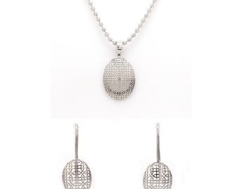 Platinum Pendant - Etsy Australia