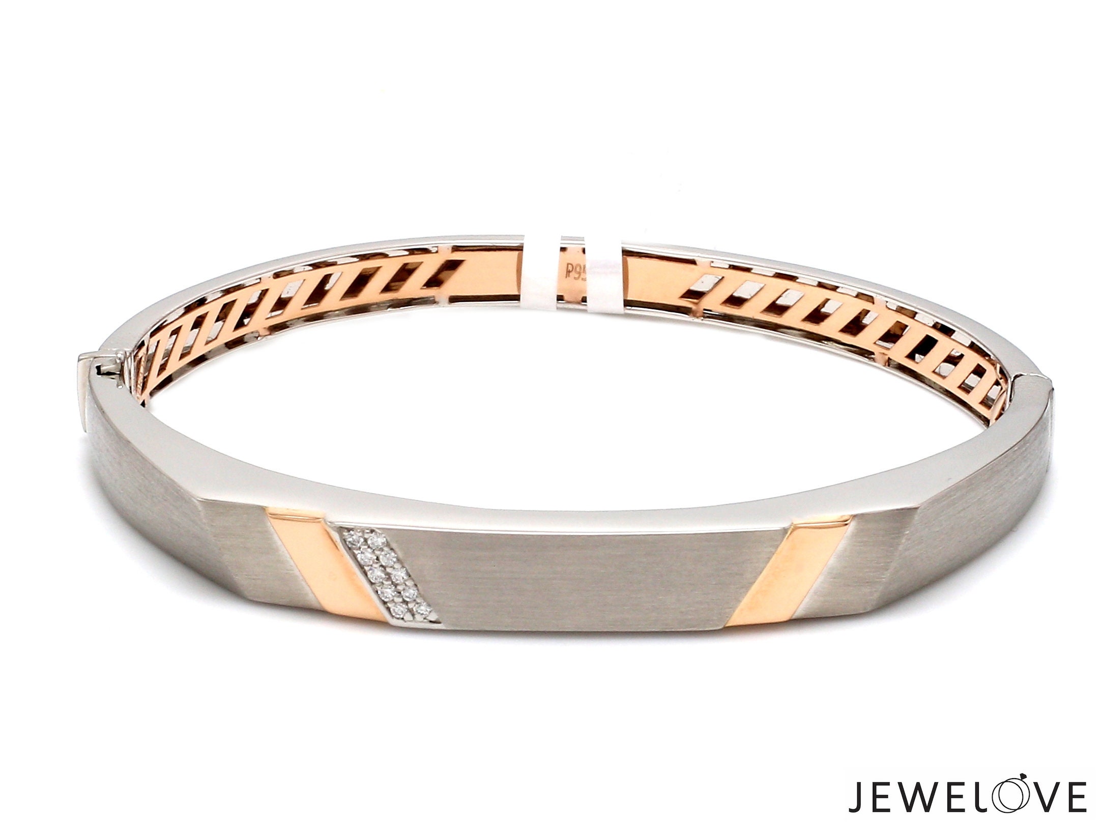 Men's Magnetic Copper Golf Bangle Bracelet Romanza