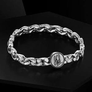 Hommes de platine | Bracelet pour homme JL PTB MSD 107