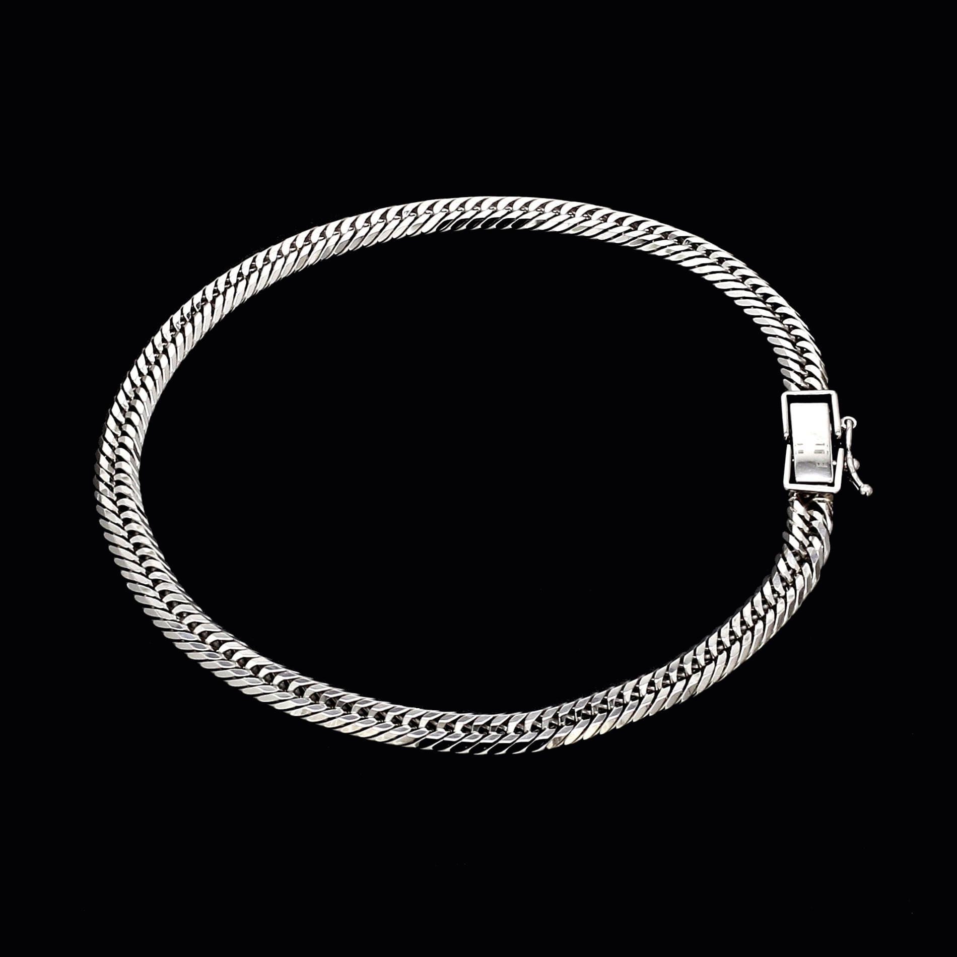 4.5mm Japanese Platinum Cuban Bracelet for Men JL PTB 1176 - Etsy