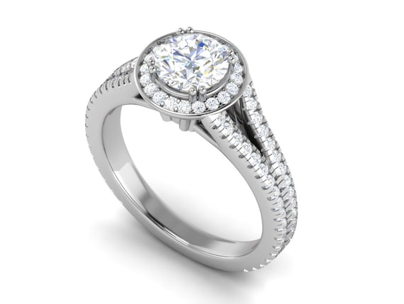 Oval Halo Engagement Ring | Boca Raton, FL – Devon's Diamonds & Decor